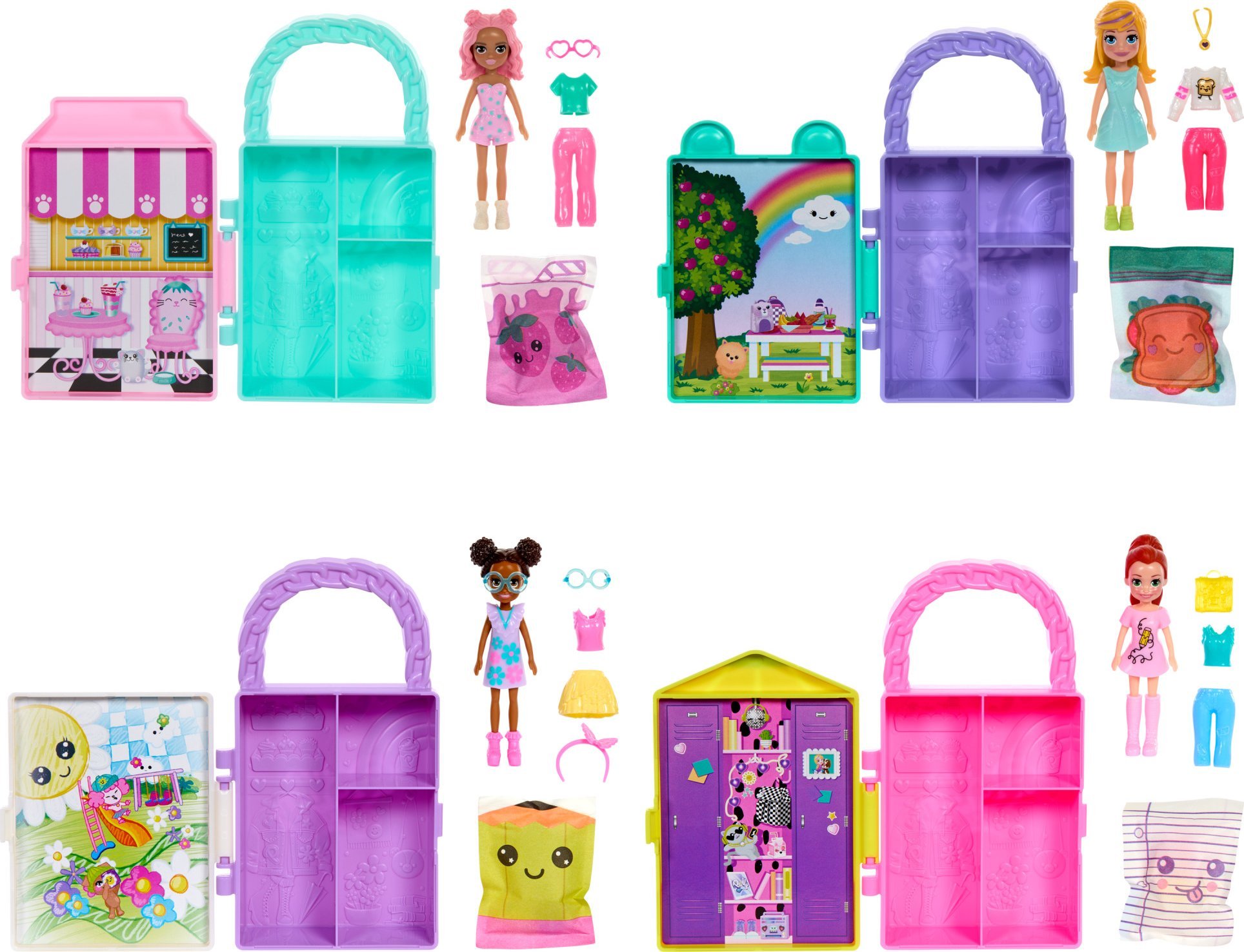 Mattel Polly Pocket mała stylistka zestaw HRD64 /6