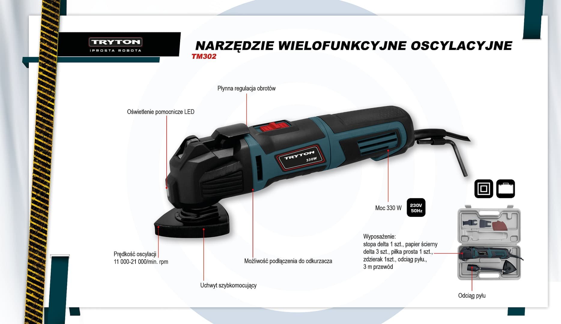 фото Реноватор Tryton TM302