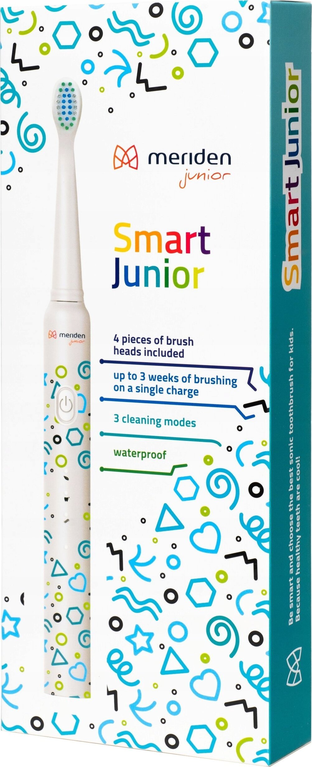 фото Електрична зубна щітка Meriden Sonic Junior Небесна