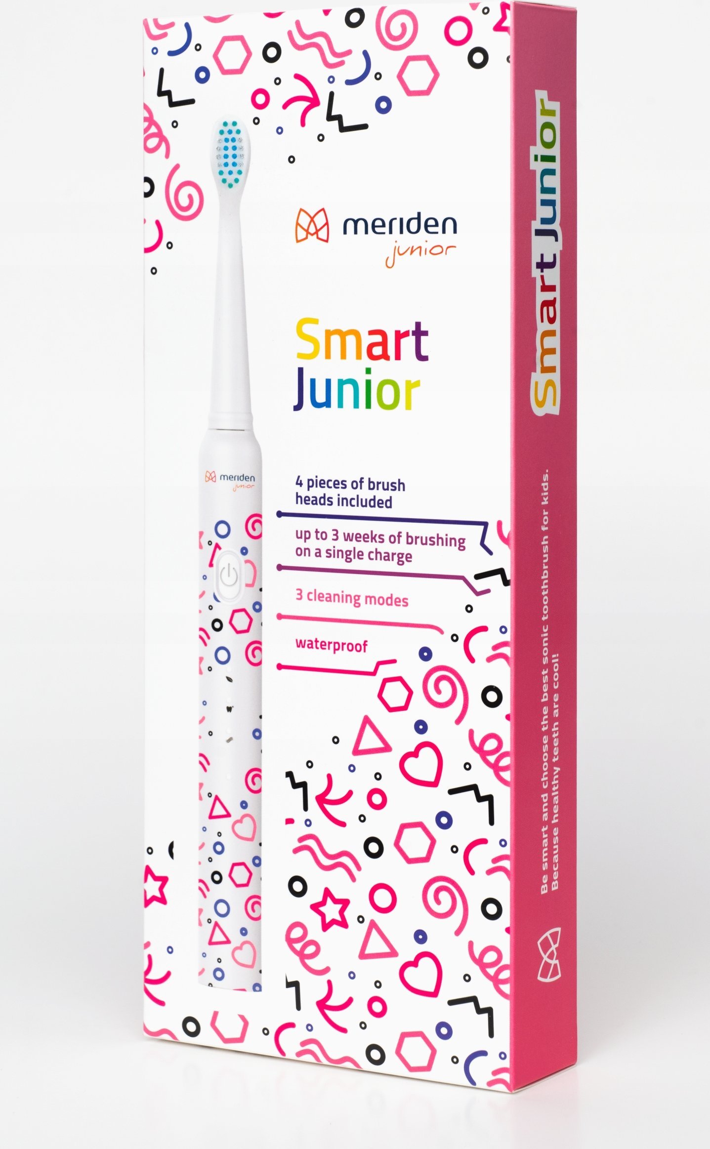 фото Електрична зубна щітка Meriden Sonic Smart Junior Pink