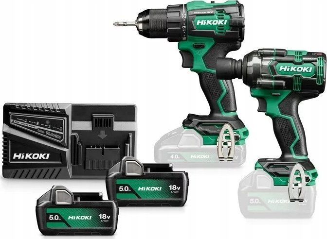 фото Набір інструментів Hikoki KC18DEWKZ