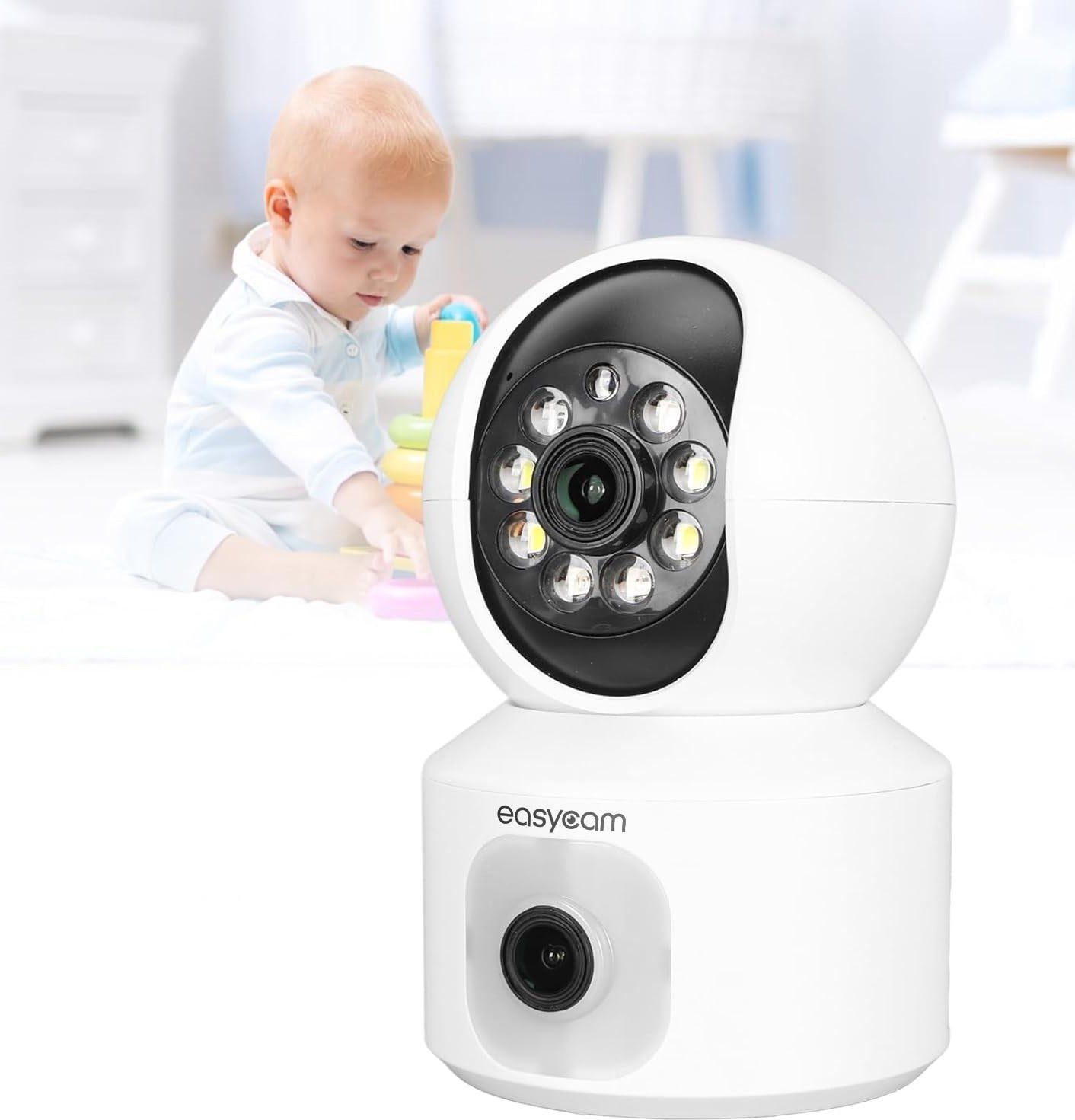 фото IP-камера відеоспостереження Easycam Dual Wi-Fi 4MP (2MP+2MP)