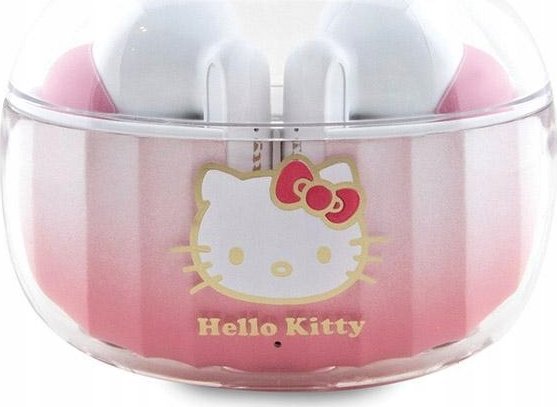 фото Навушники TWS Hello Kitty True Belaids Kitty Head Logo Roin