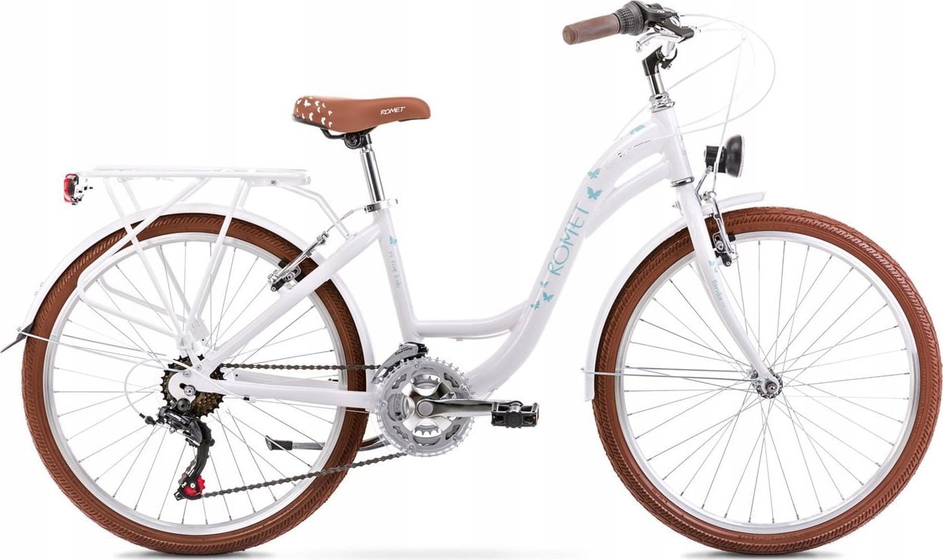 фото Дитячий двоколісний велосипед Romet Panda 1 2024 Pink/White