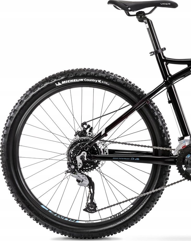 фото Велосипед гірський (МТБ) Romet Rambler FIT 26 2024 XL Чорний/Синій