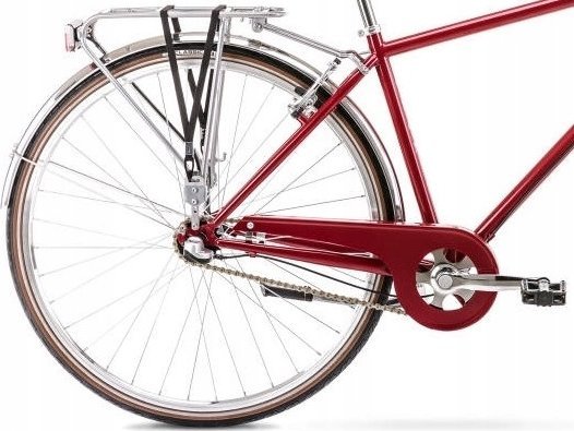 фото Велосипед міський Romet Vintage Classic 28 2022 Red