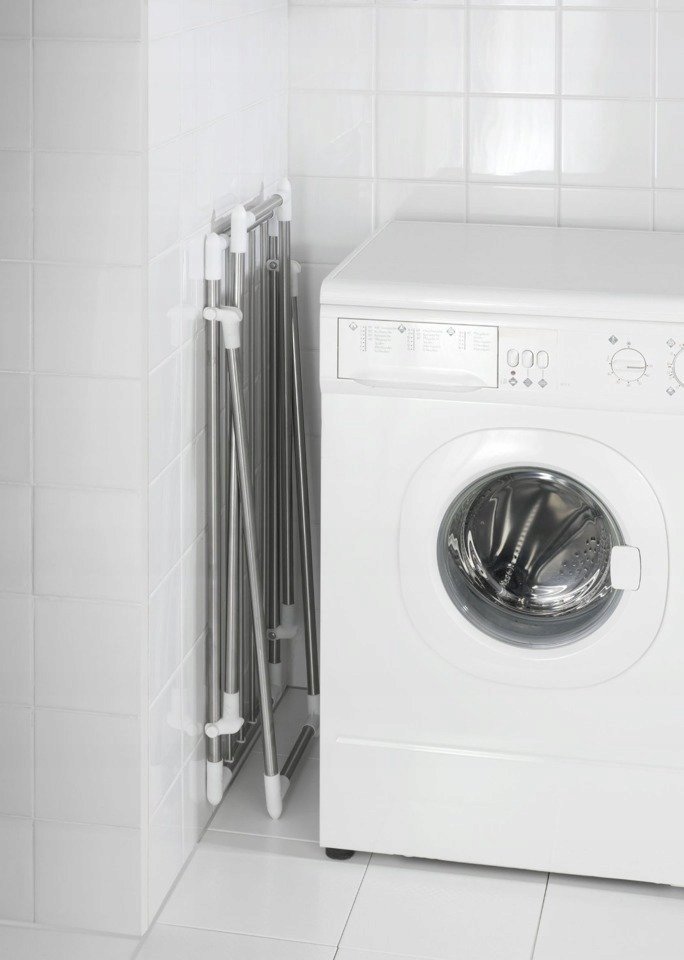 фото Підлогова сушилка для білизни Wenko Profi Single