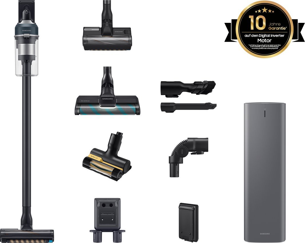 фото Вертикальний + ручний пилосос (2в1) Samsung VS20C85G4PB/WD