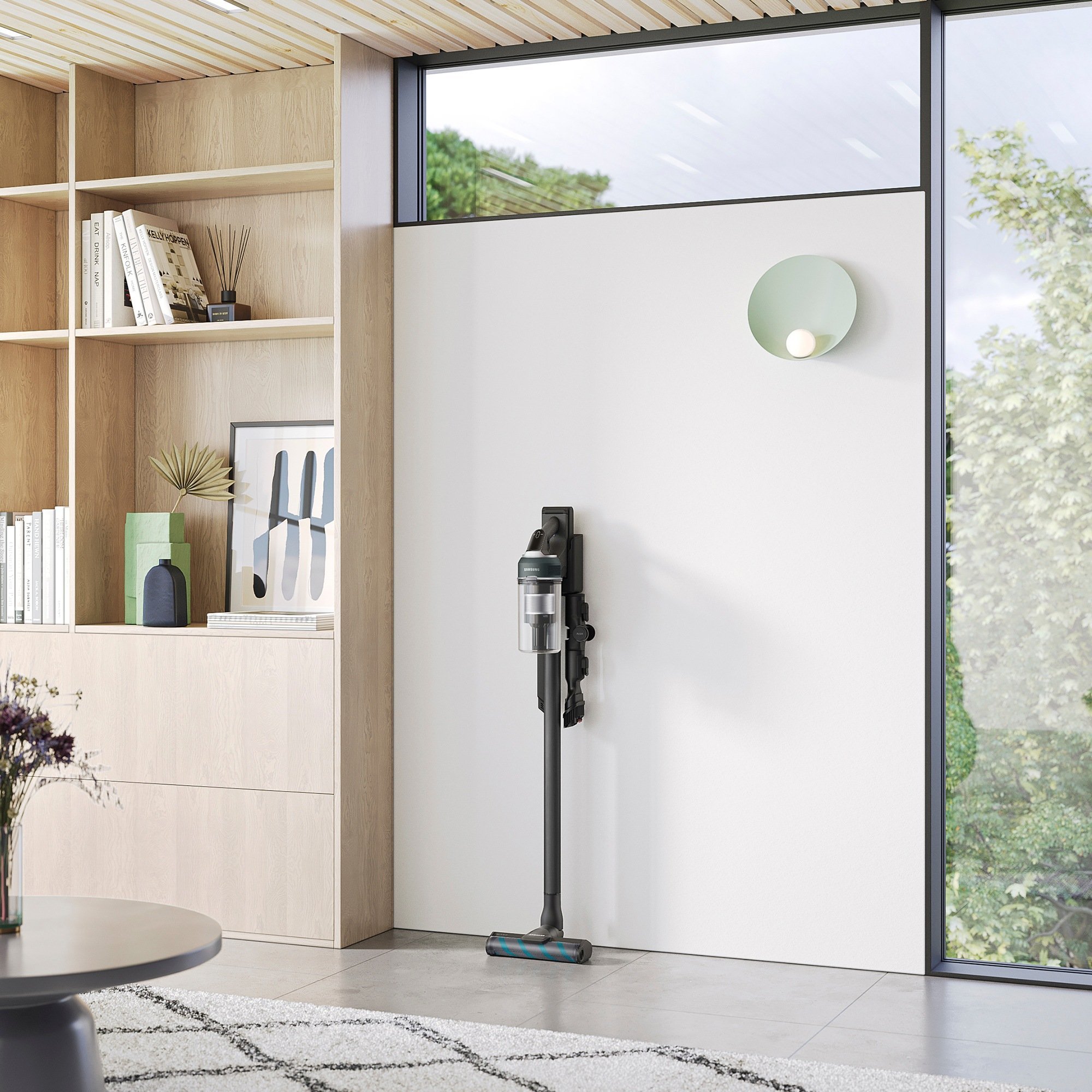 фото Вертикальний + ручний пилосос (2в1) Samsung VS20C85G4PB/WD