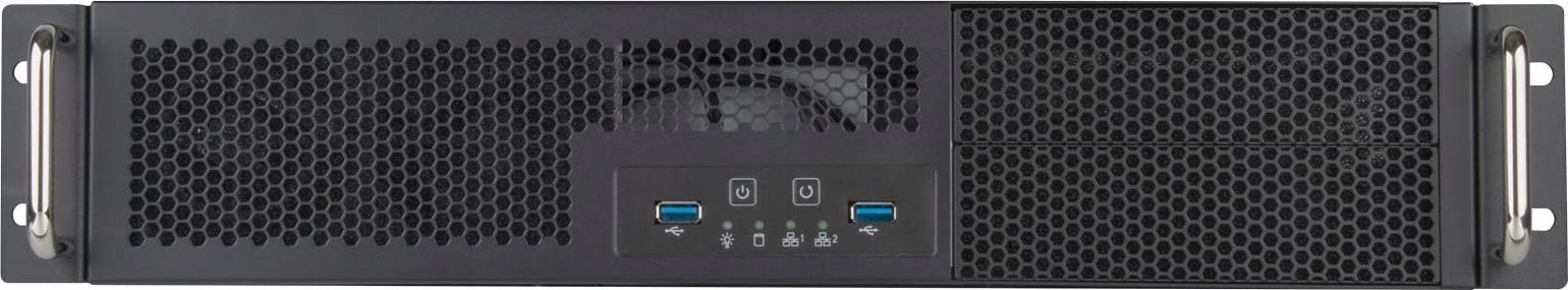 фото Корпус Silverstone Rackmount Server Gehuse Black (SST-RM23-502-MINI)