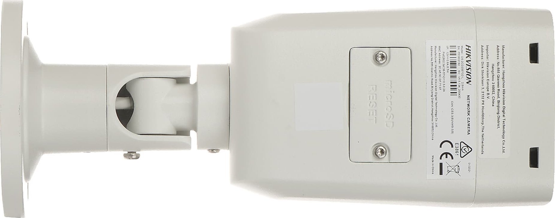 фото IP-камера відеоспостереження Hikvision DS-2CD2027G2-L (C) (4 мм)