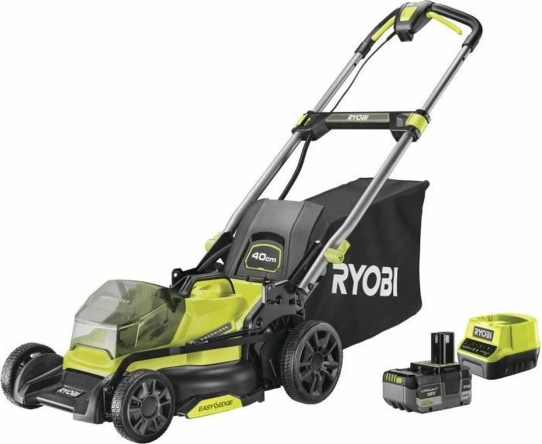 фото Аккумуляторная газонокосилка Ryobi RY18LMX40C-240