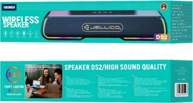 фото Портативна колонка Jellico DS2 Black