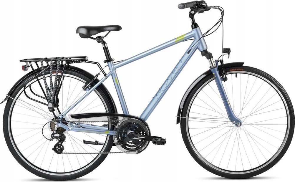 фото Велосипед туристичний Romet Wagant 0 2024 Яскравий графітово-зелений-23