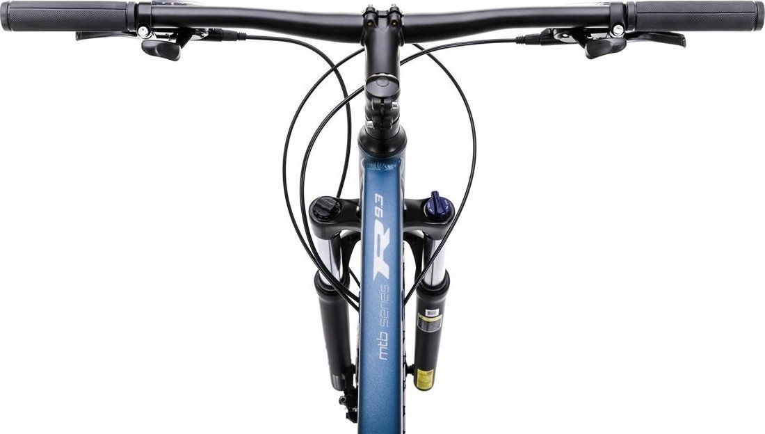 фото Велосипед гірський (МТБ) Romet Rambler R9.3 2024 L Темно-синій/Графіт