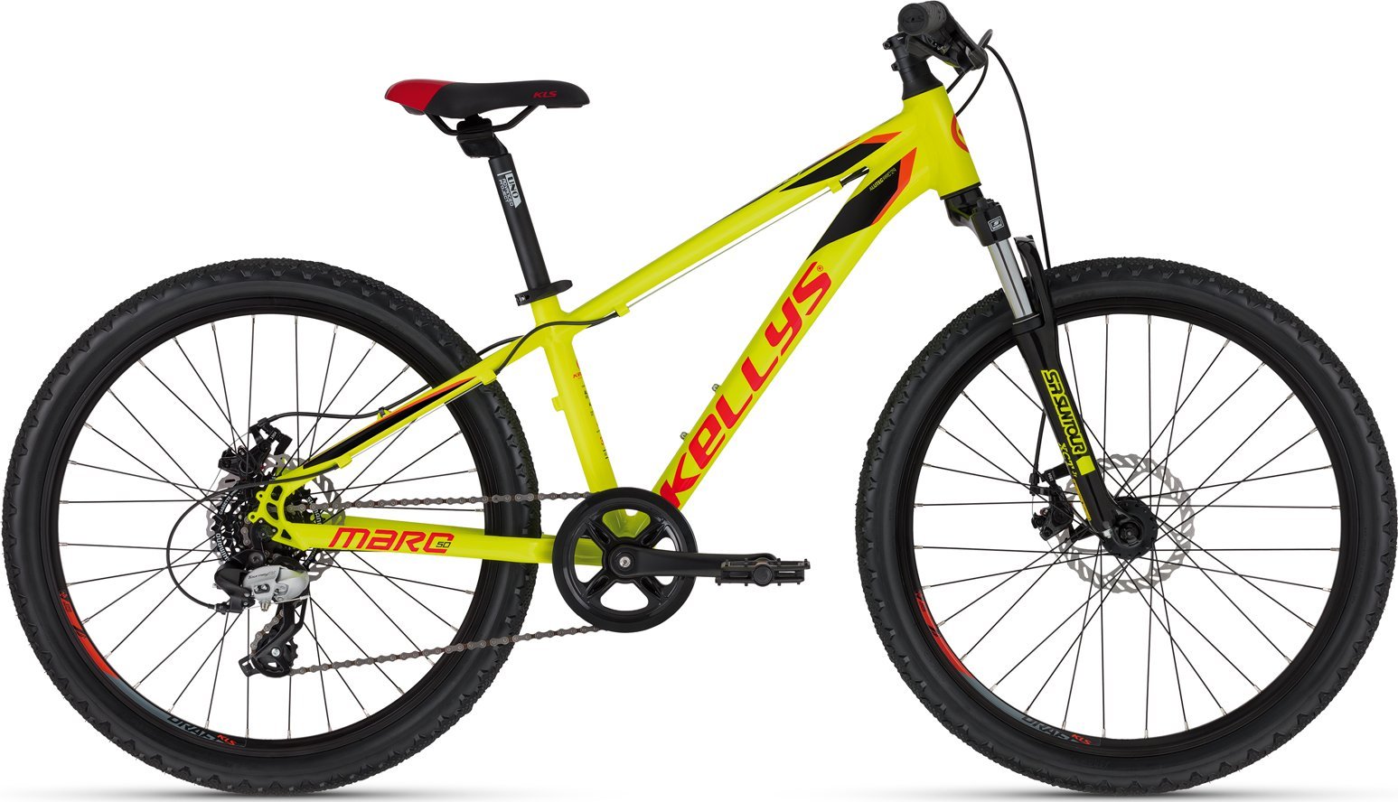 фото Дитячий двоколісний велосипед Kellys Marc 50 Yellow