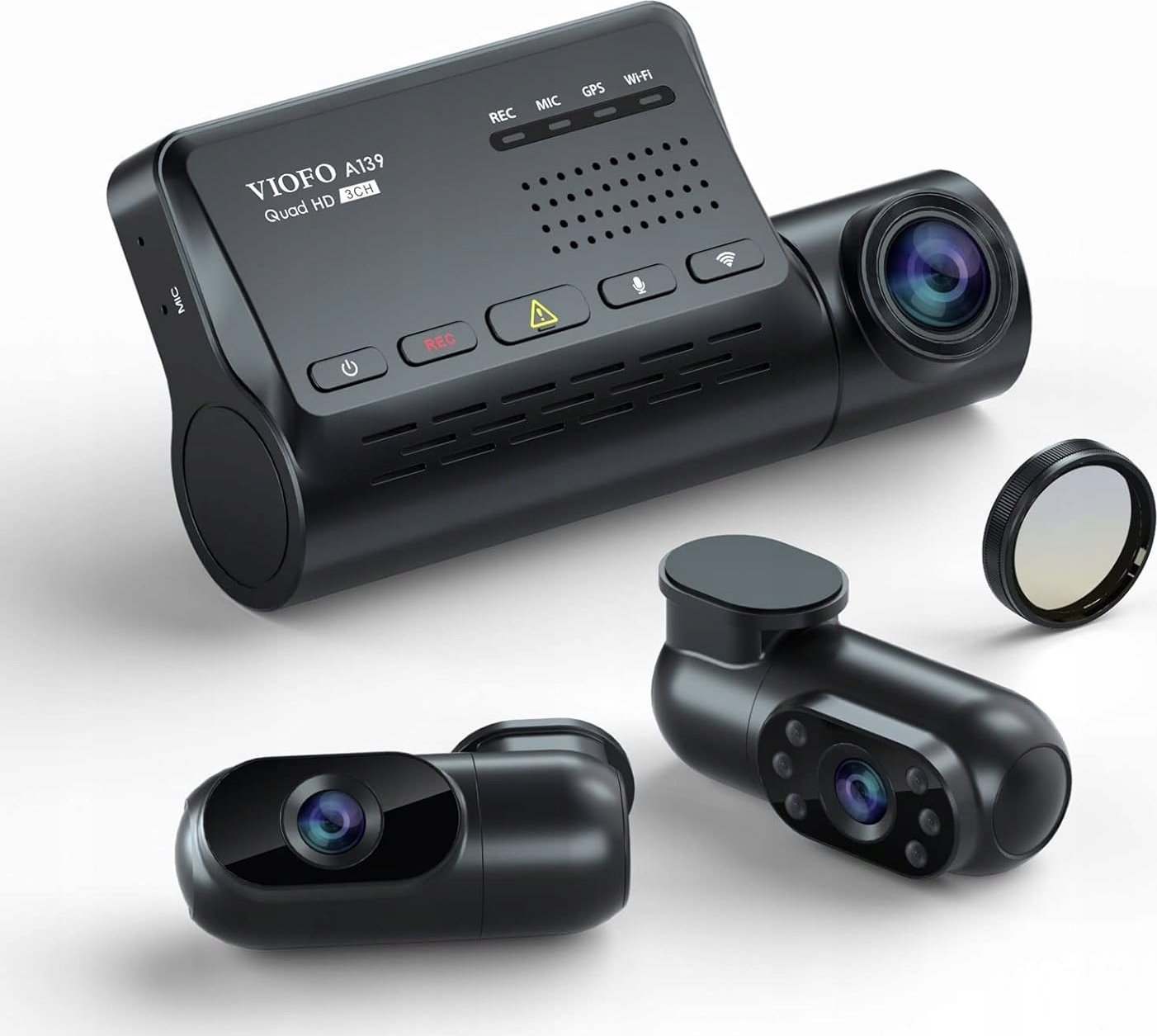 фото Автомобільний відеореєстратор Viofo A139 PRO 3CH