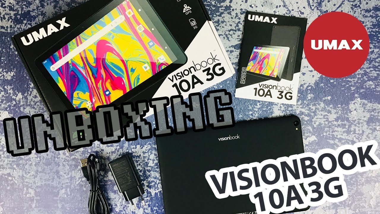 фото Планшет Umax VisionBook 10A 2/32 GB 3G Black