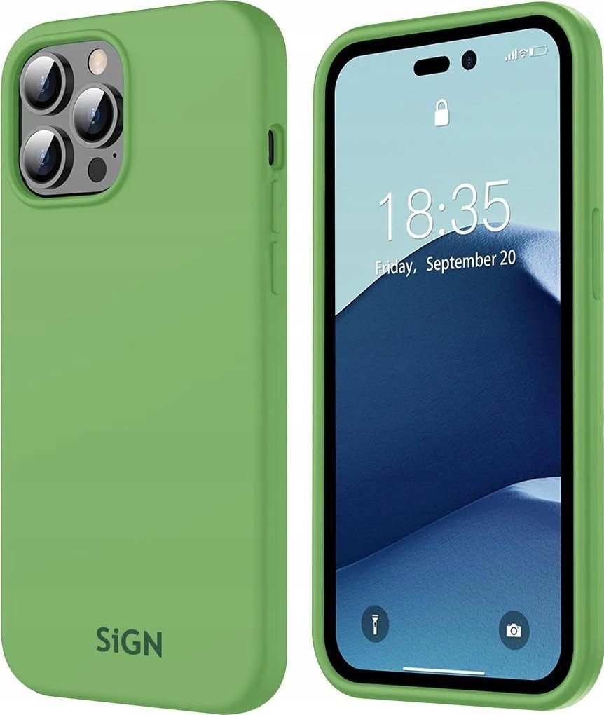 фото Чохол SiGN для iPhone 14 Pro - Зелений жадей