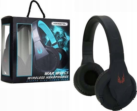 фото Навушники з мікрофоном Somostel SMS-CK08 Red