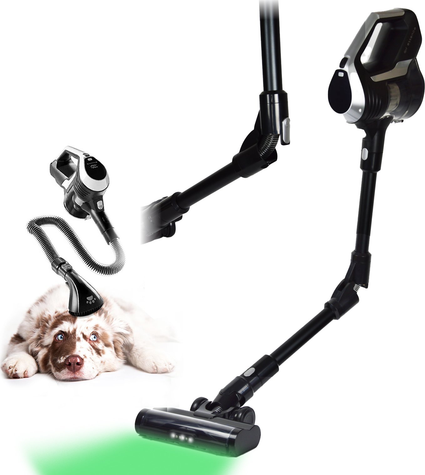 фото Вертикальний + ручний пилосос (2в1) Air Essence Bise PRO iQFlex