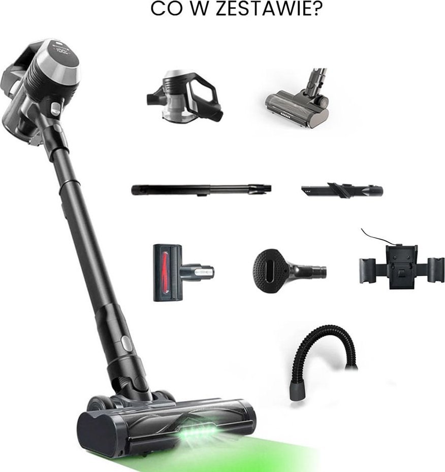 фото Вертикальний + ручний пилосос (2в1) Air Essence Bise PRO iQFlex