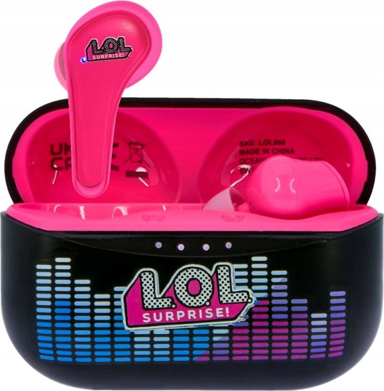 фото Навушники TWS L.O.L Surprise! Ausins Black/Pink