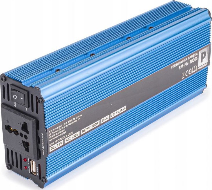 фото Перетворювач (інвертор) Powermat PM-PN-1800S
