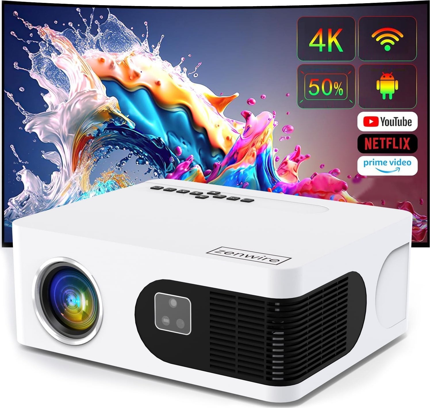 фото Мультимедійний проектор Zenwire E601H