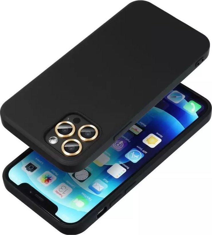 ForCell Futerał SILICONE do IPHONE 15 Pro czarny