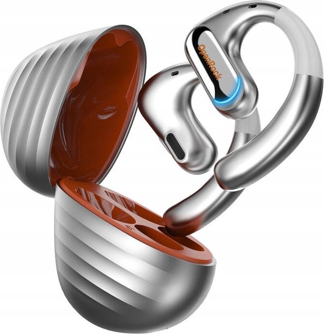 фото Навушники TWS OneOdio OpenRock Pro T1 Silver