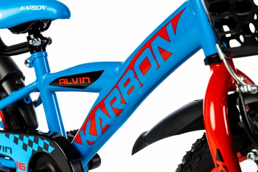 фото Дитячий двоколісний велосипед Karbon Rocket ALU 16 Red/Black