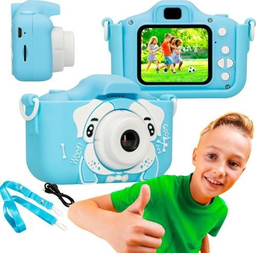 фото Екшн-камера Extralink Kids Camera H28 Single Blue