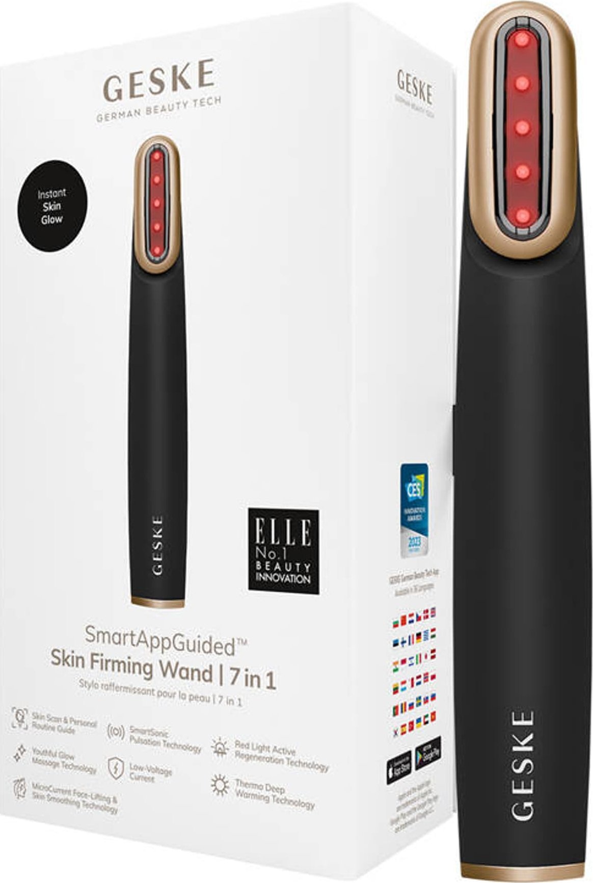 фото Тример для обличчя Geske Skin Firming Wand 7 in 1 Gray (GK000068GY01)