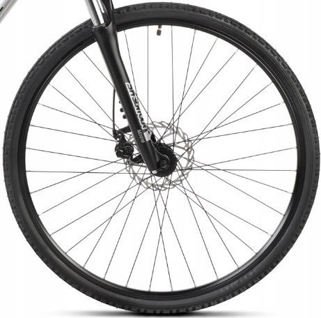 фото Велосипед гібрид Romet Orkan 3 M 28 2023 L Silver/Black