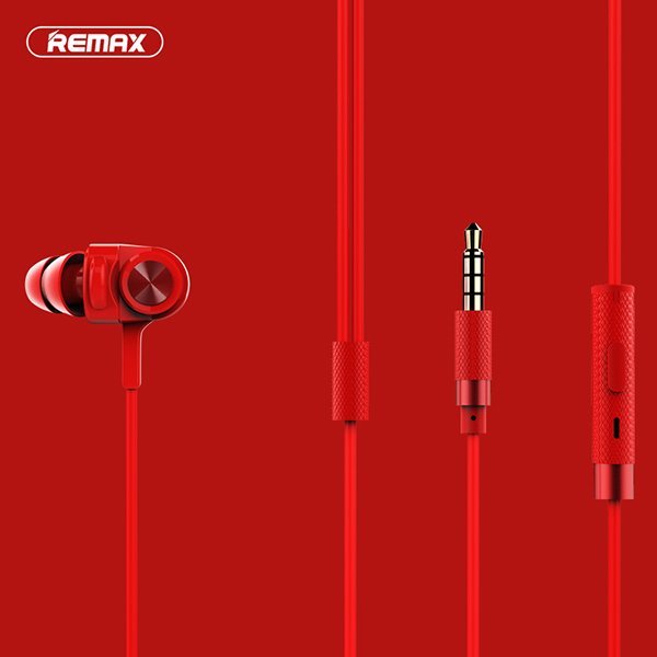 фото Навушники з мікрофоном Remax RM-900F Red