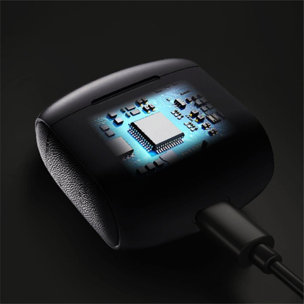 фото Навушники TWS Manta Rhythm X Black