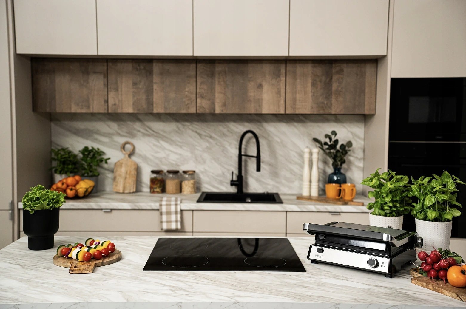 фото Електрогриль притискний Kernau KSG 251 S