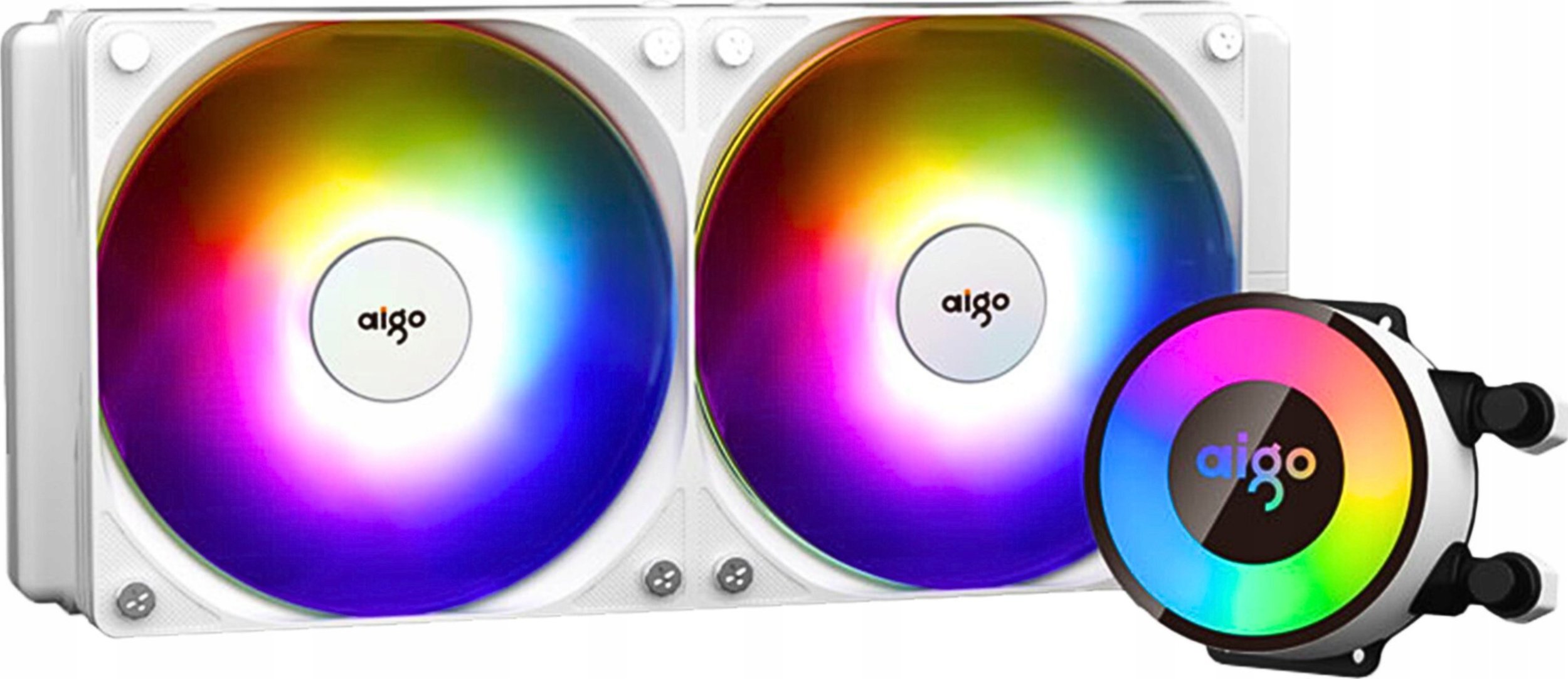 фото Водяне охолодження Darkflash AP240 White