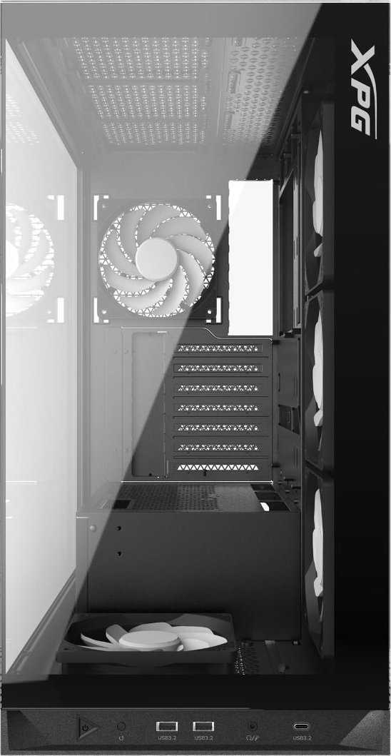 фото Корпус Adata XPG Invader X BTF RGB (INVADERXBTFMT-BKCWW)