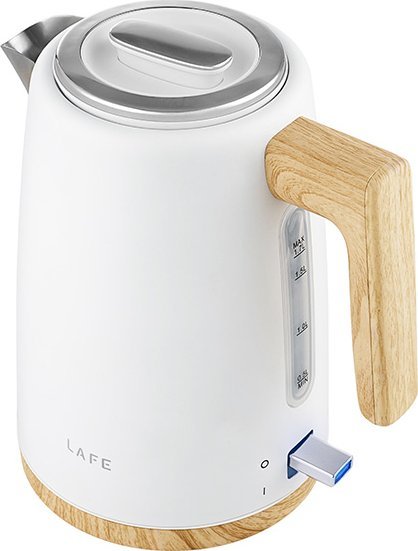 фото Електрочайник Lafe Scandi Pro White