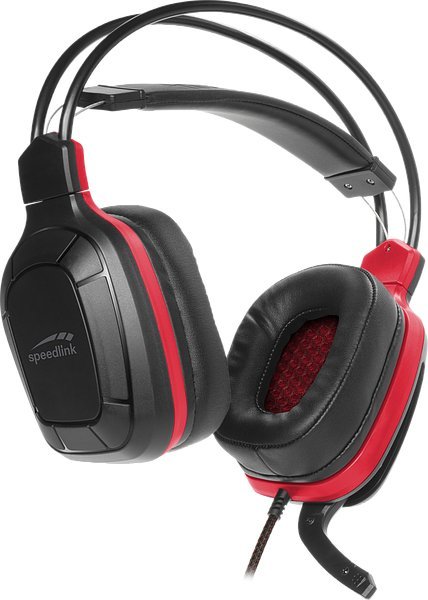 фото Навушники з мікрофоном Speedlink Draze Red (SL-450312-BK)