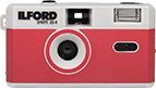 фото Компактний фотоапарат Ilford Sprite 35-II Silver/Red