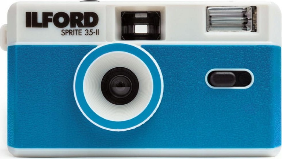 фото Компактний фотоапарат Ilford Sprite 35-II Silver/Blue