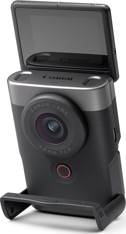 фото Ультра-компактний фотоапарат Canon PowerShot V10 Advanced Vlogging Kit Gray (5946C009)