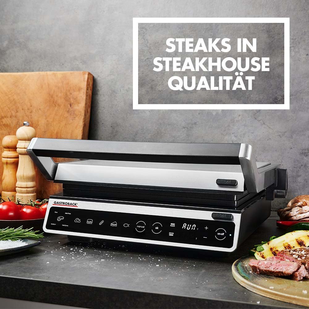 фото Електрогриль притискний Gastroback Design BBQ Advanced Smart (42542)