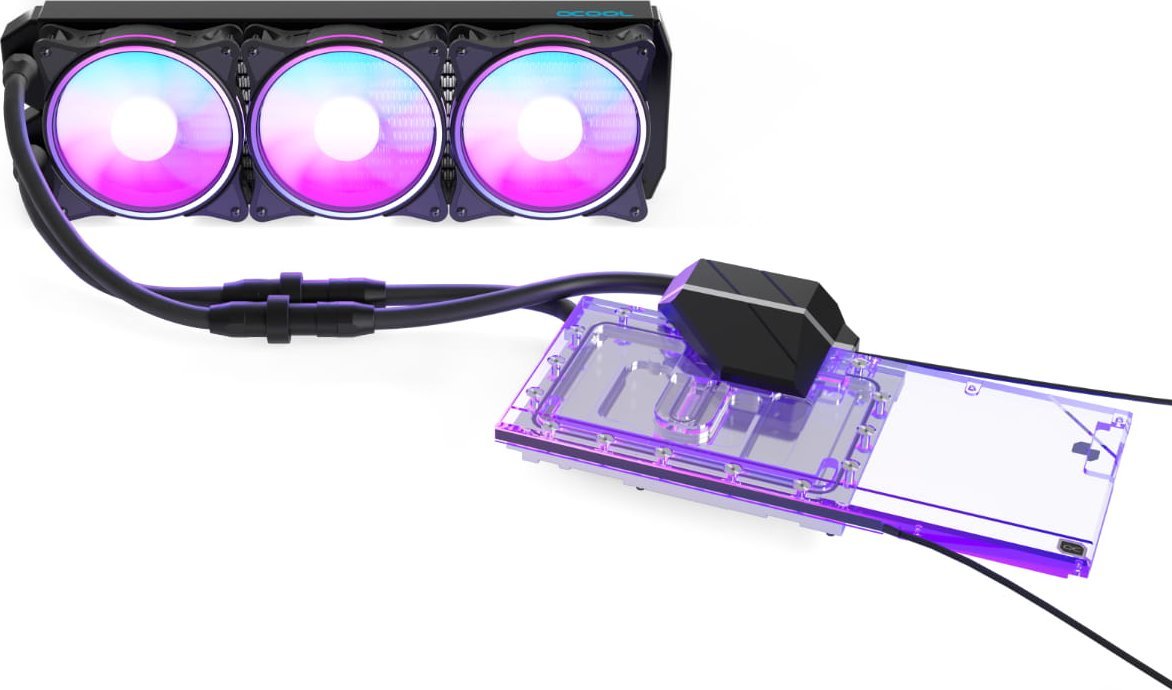 фото Водяне охолодження Alphacool Eiswolf 2 AIO 360mm RTX 3090 Ti (14478)
