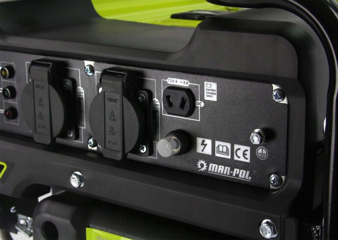 фото Бензиновий генератор Mar-Pol QL3500IG