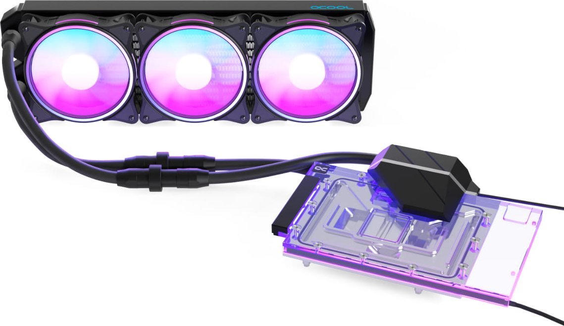 фото Водяне охолодження Alphacool Eiswolf 2 AIO 360mm RTX 4090 Strix/TUF Backplate (13494)
