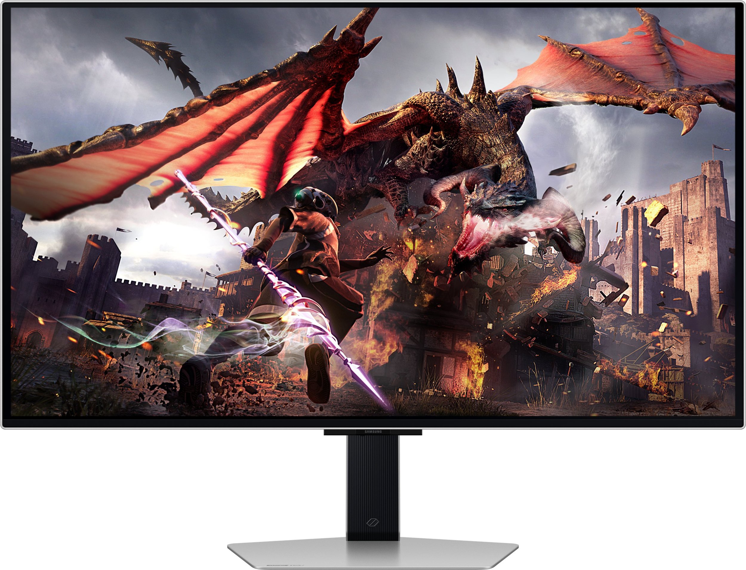 фото Монітор Samsung 32" Odyssey Gaming G80SD Monitor (LS32DG800SIXUA)